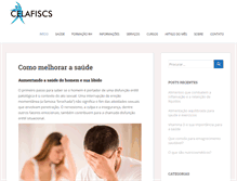 Tablet Screenshot of celafiscs.com.br